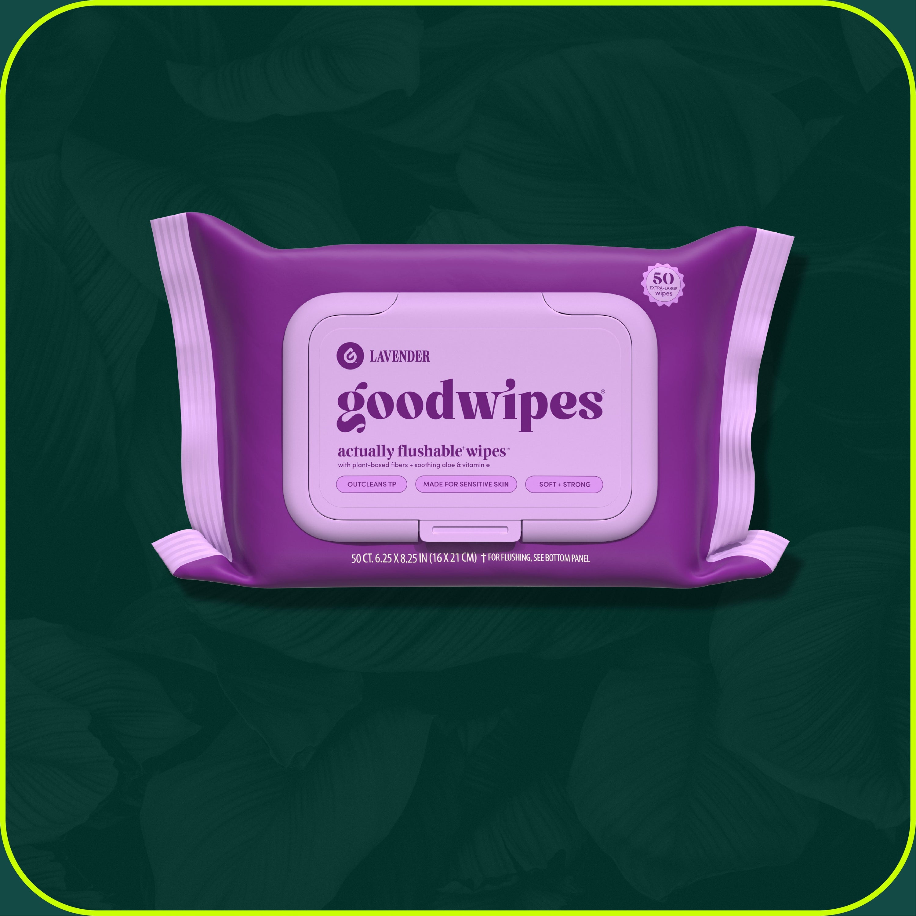 Resealable Actually Flushable Wipes