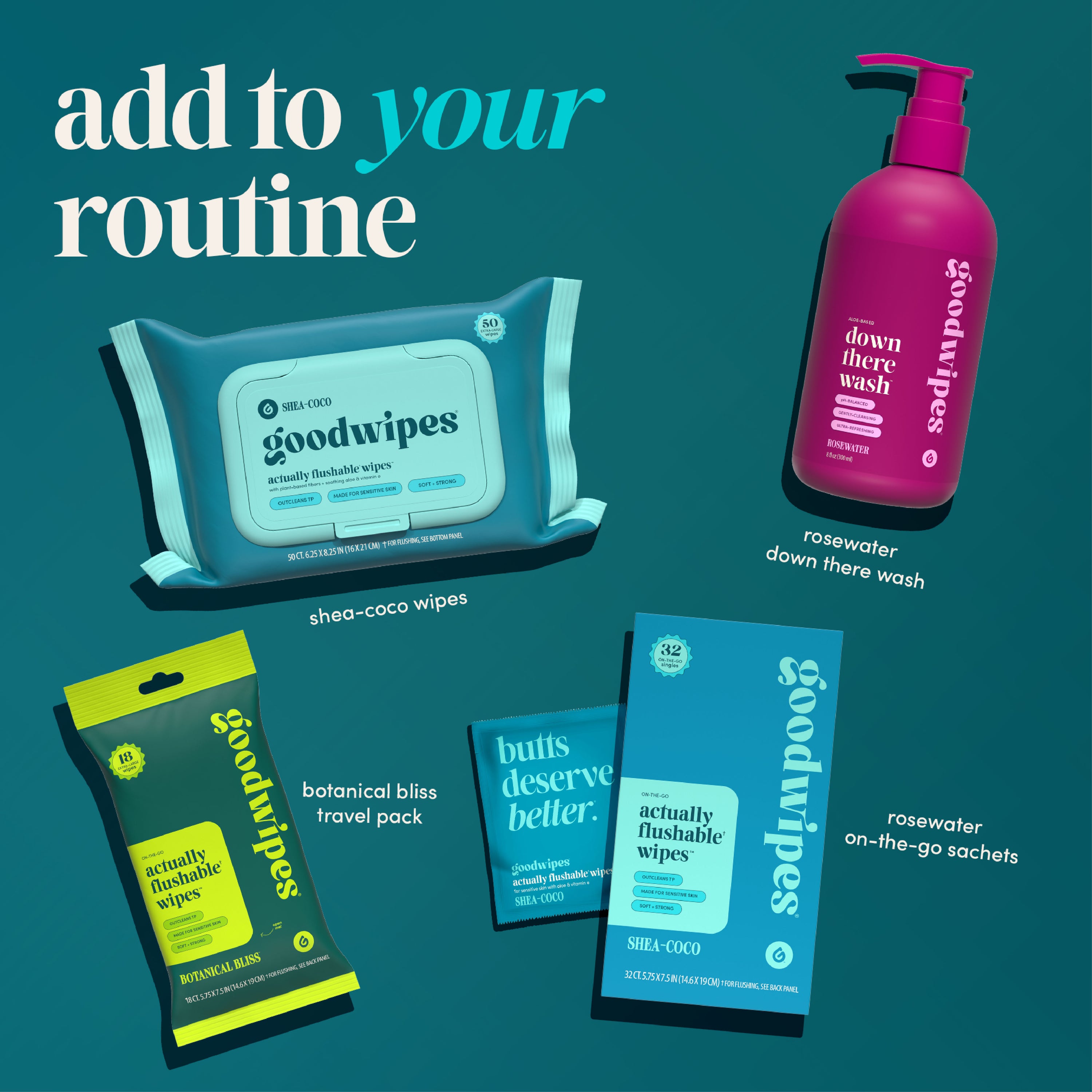 Shea-Coco goodwipes Singles