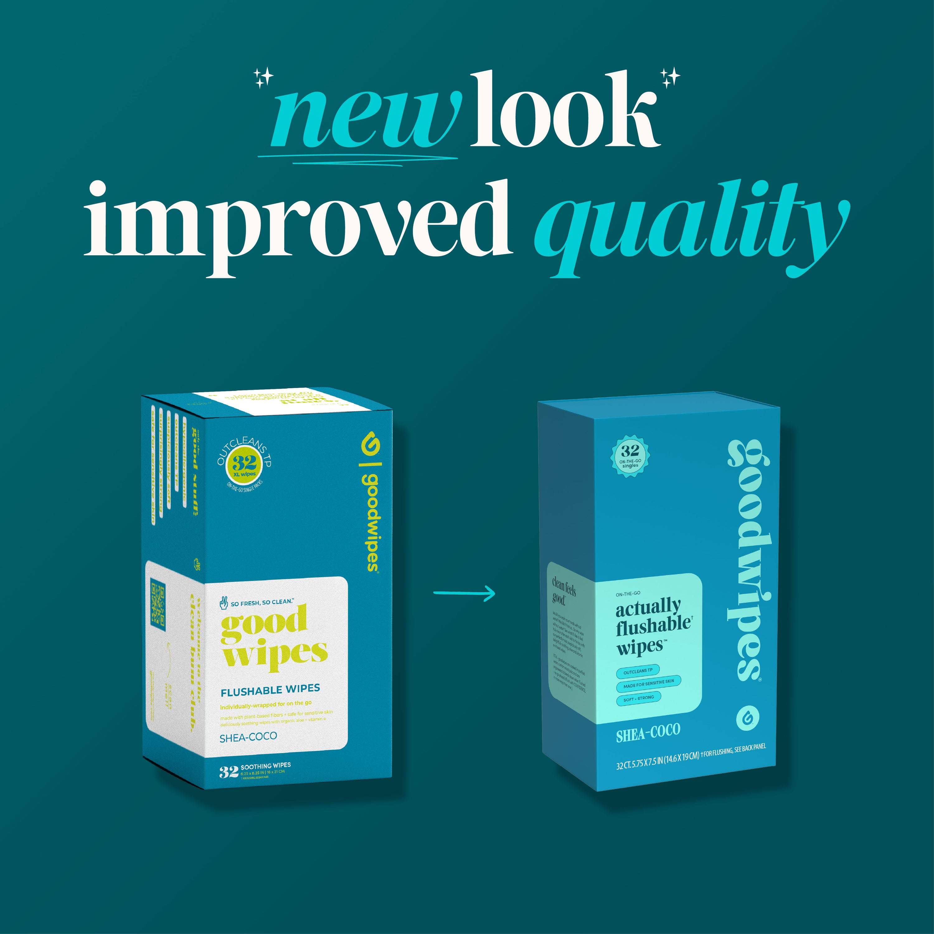 Shea-Coco goodwipes Singles