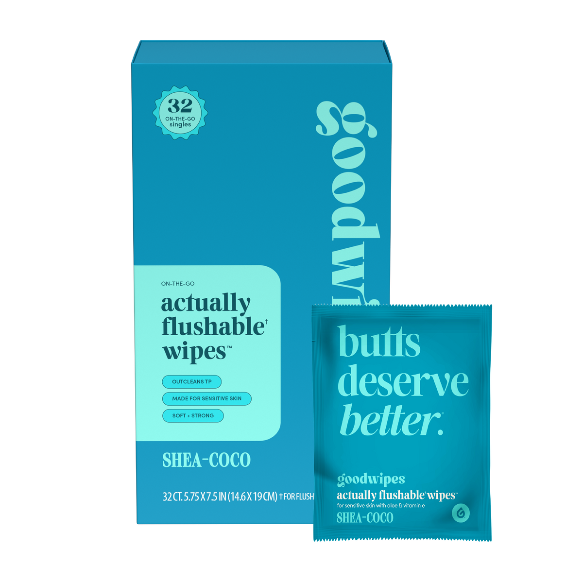 Goodwipes Shea-Coco Singles