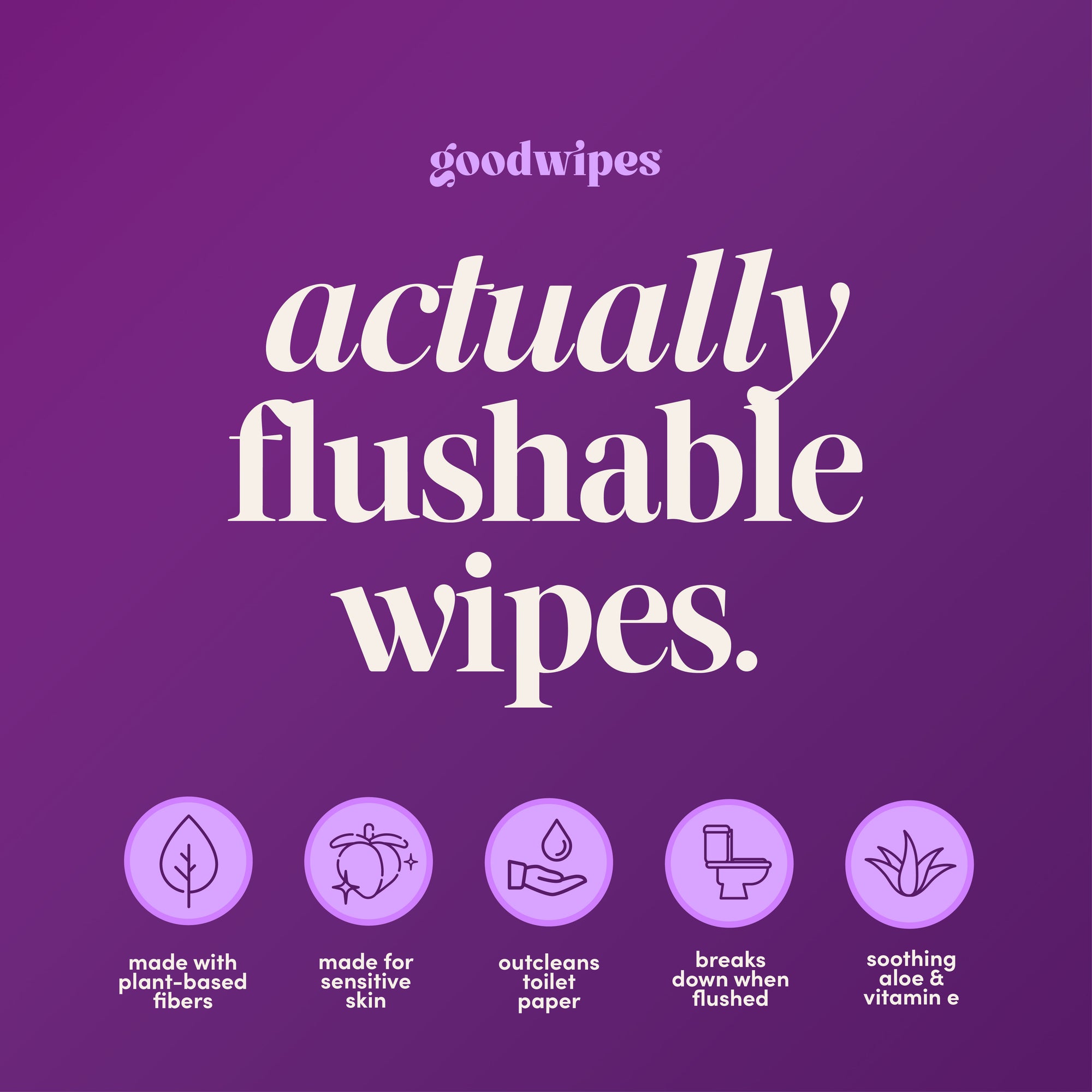 Lavender goodwipes