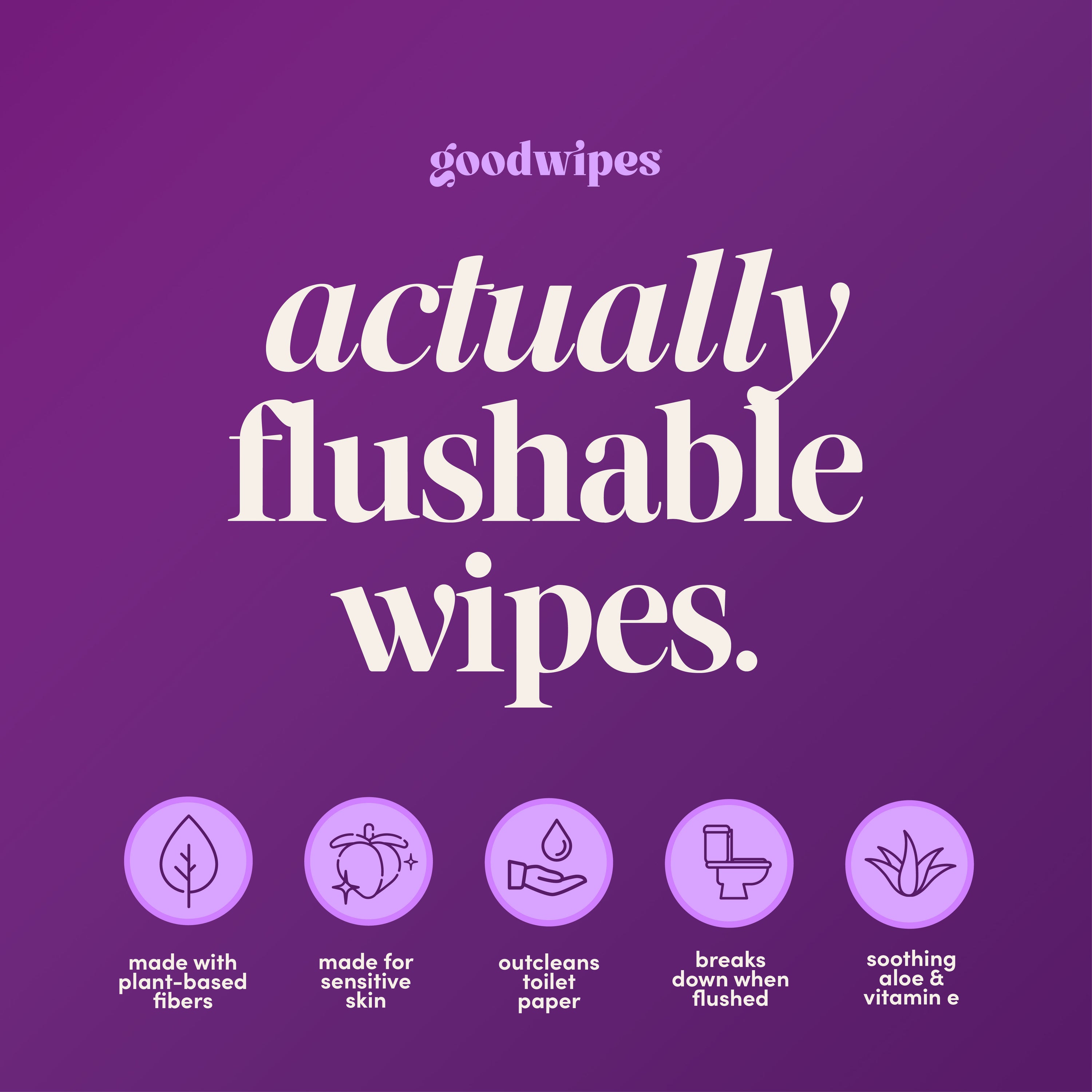 Lavender goodwipes
