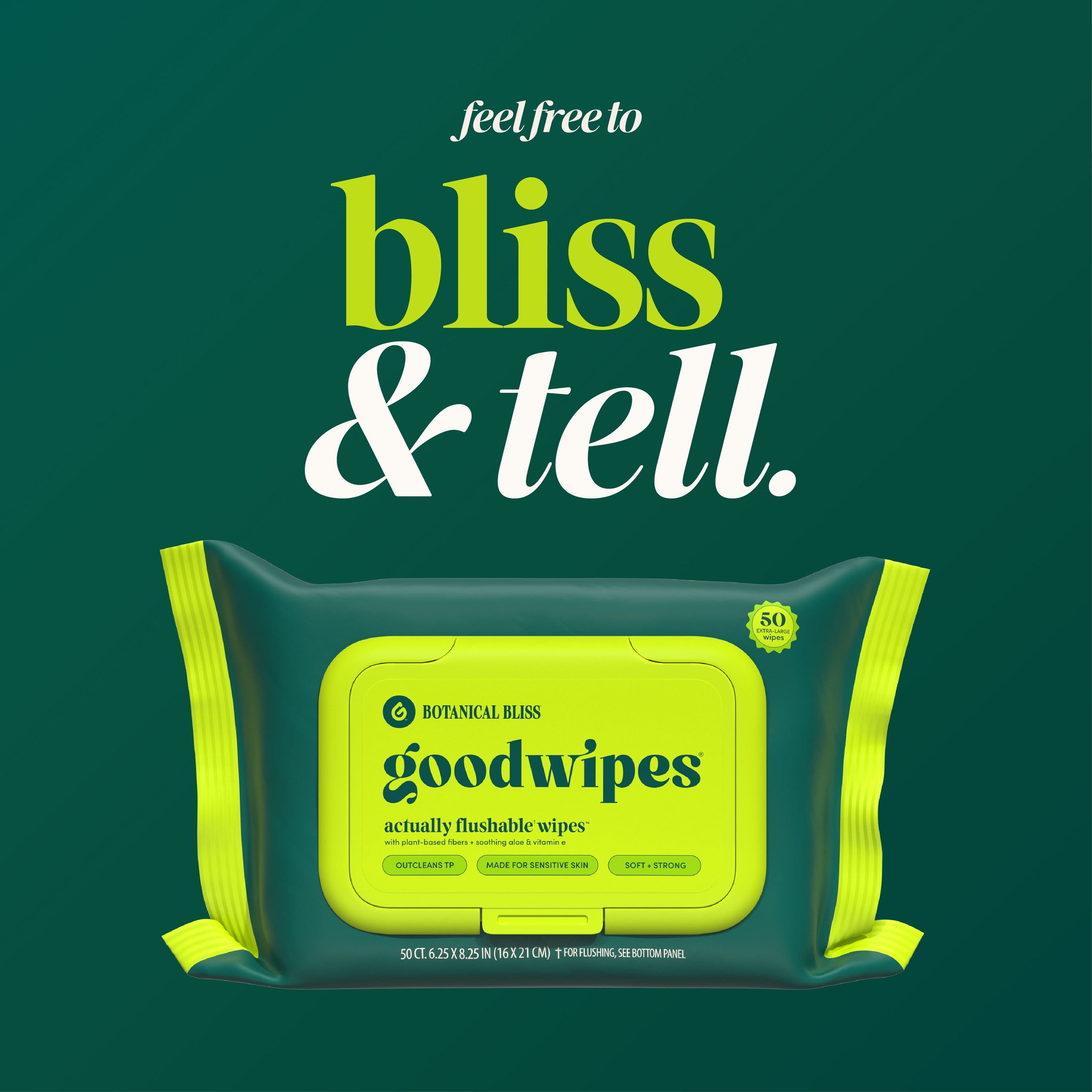Botanical Bliss goodwipes
