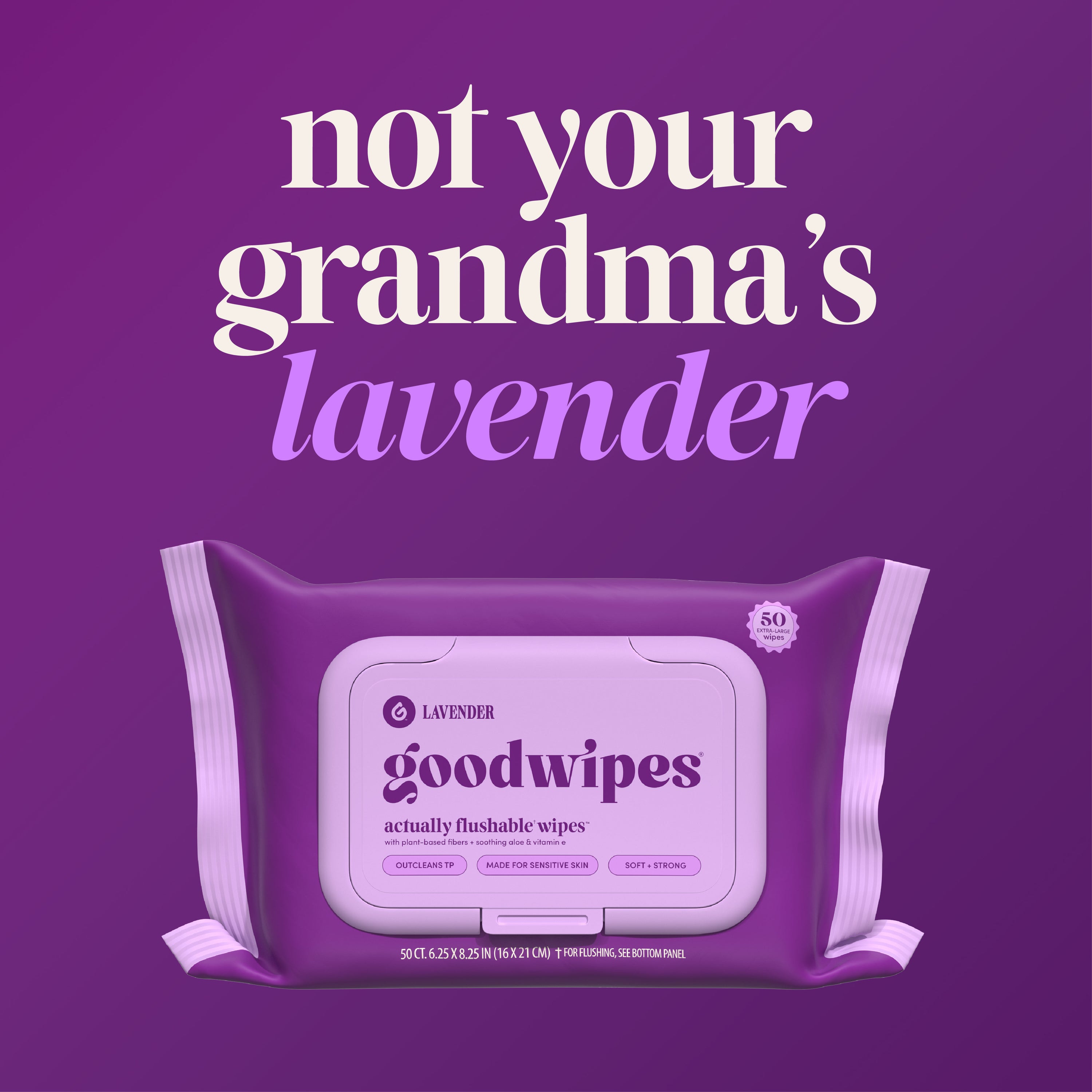 Lavender goodwipes