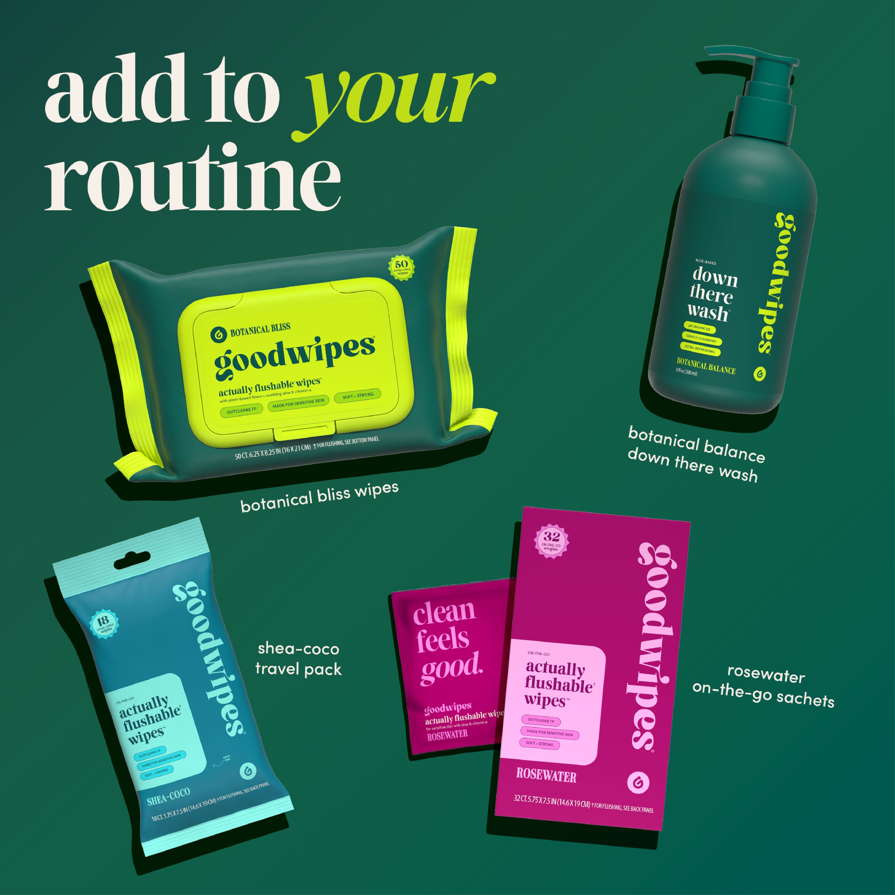 Botanical Bliss goodwipes