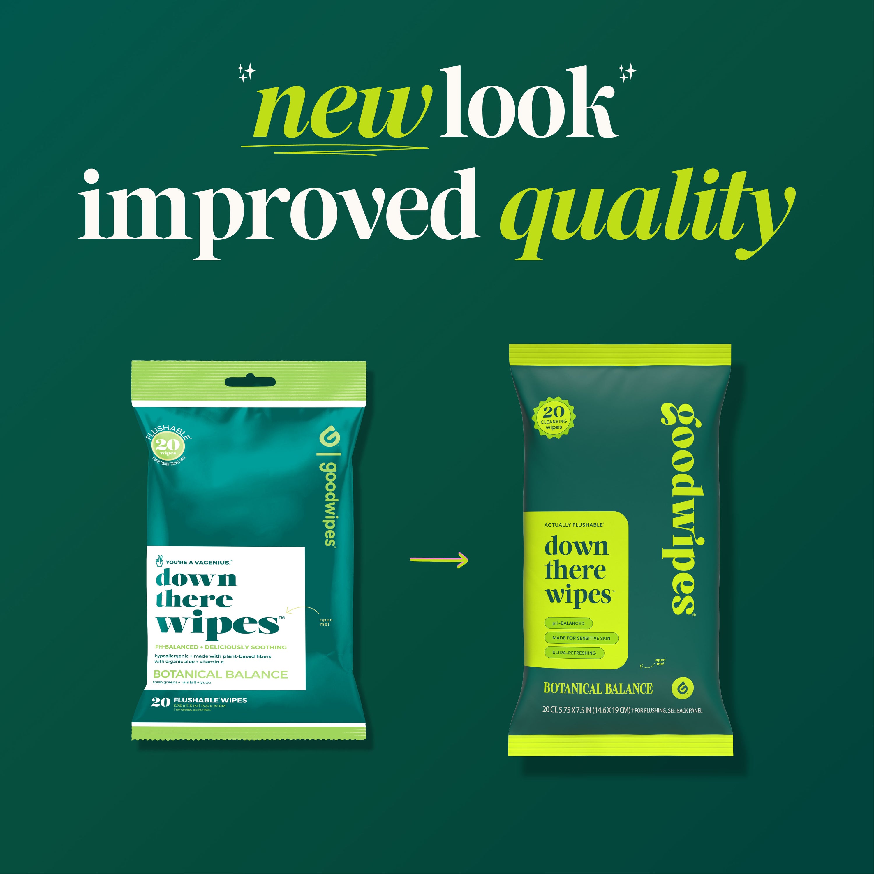 Botanical Balance Down There Wipes