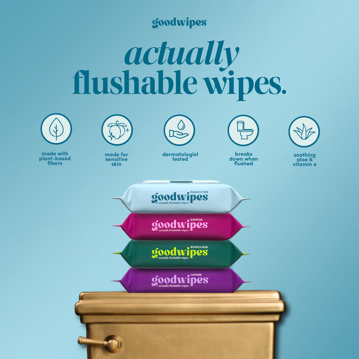 Fragrance Free goodwipes