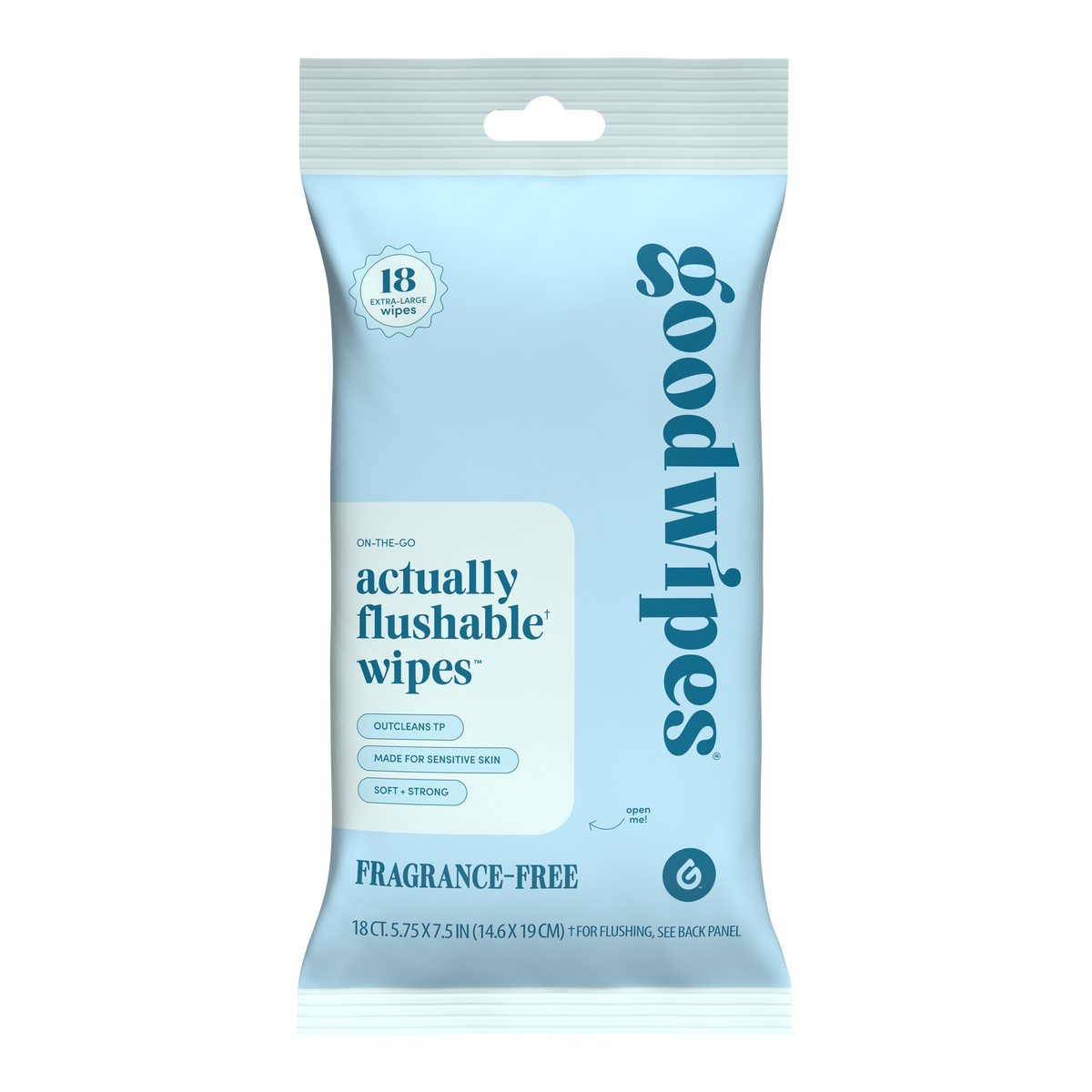 goodwipes 18ct. Fragrance Free