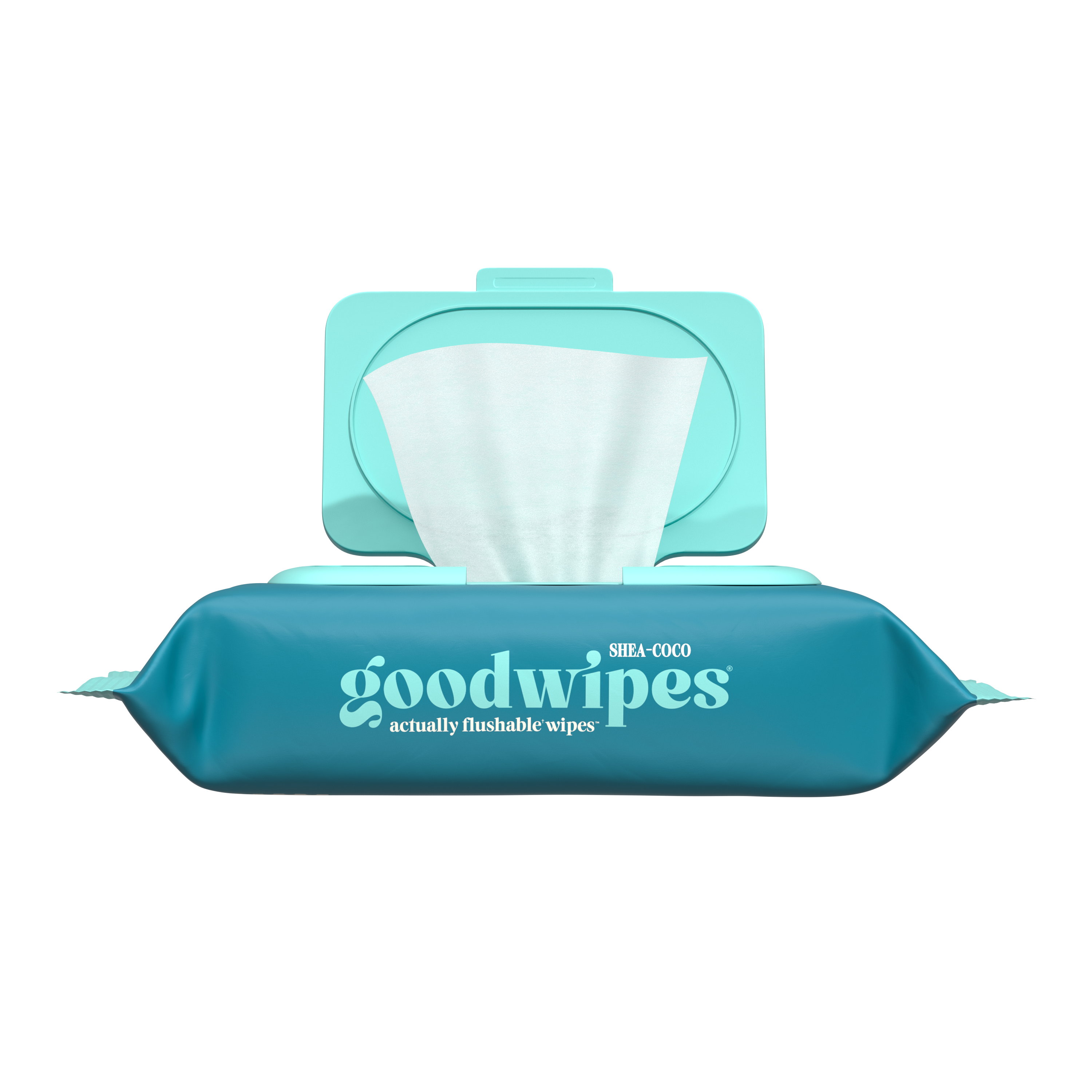 Goodwipes packaging with a white background