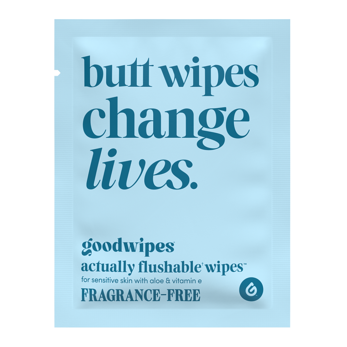 goodwipes Sample Packs - 50ct Fragrance Free