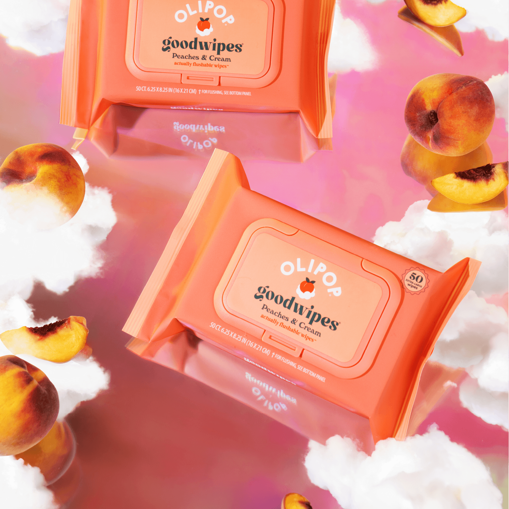 peaches & cream goodwipes
