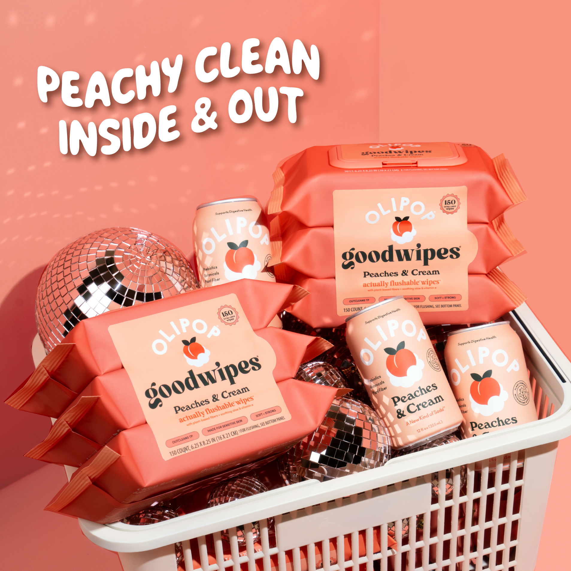 peaches & cream goodwipes