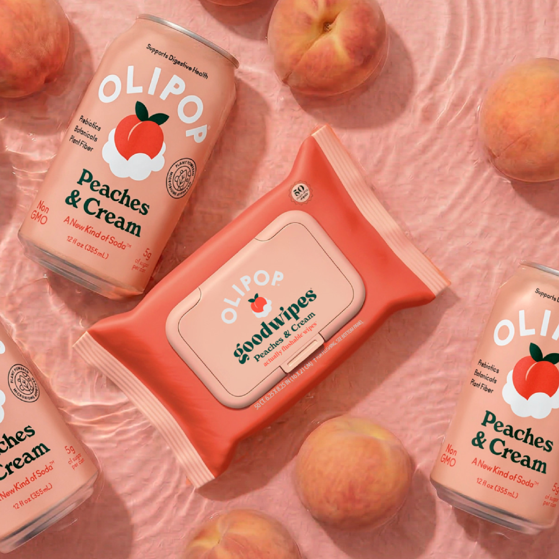 peaches & cream goodwipes